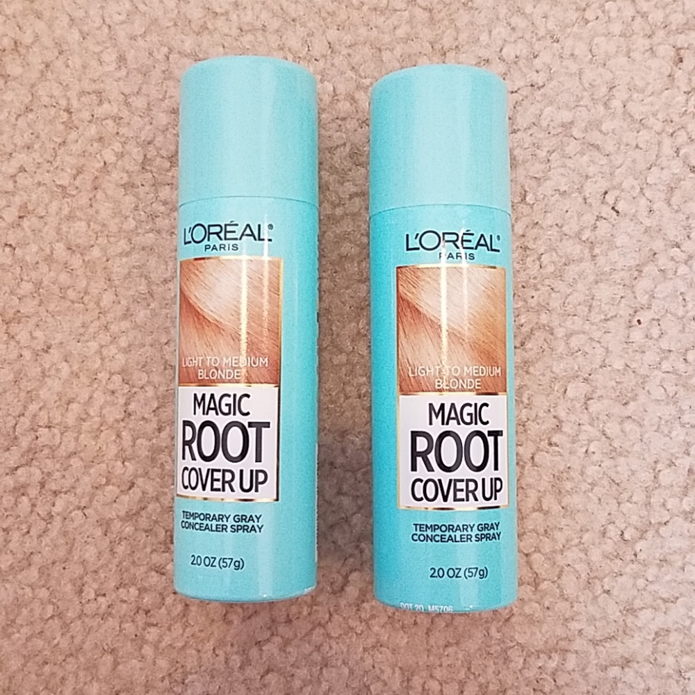 2 cans of Magic root cover up